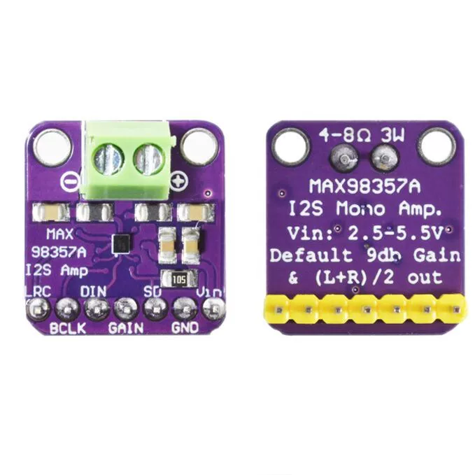 MAX98357A Module Pinout
